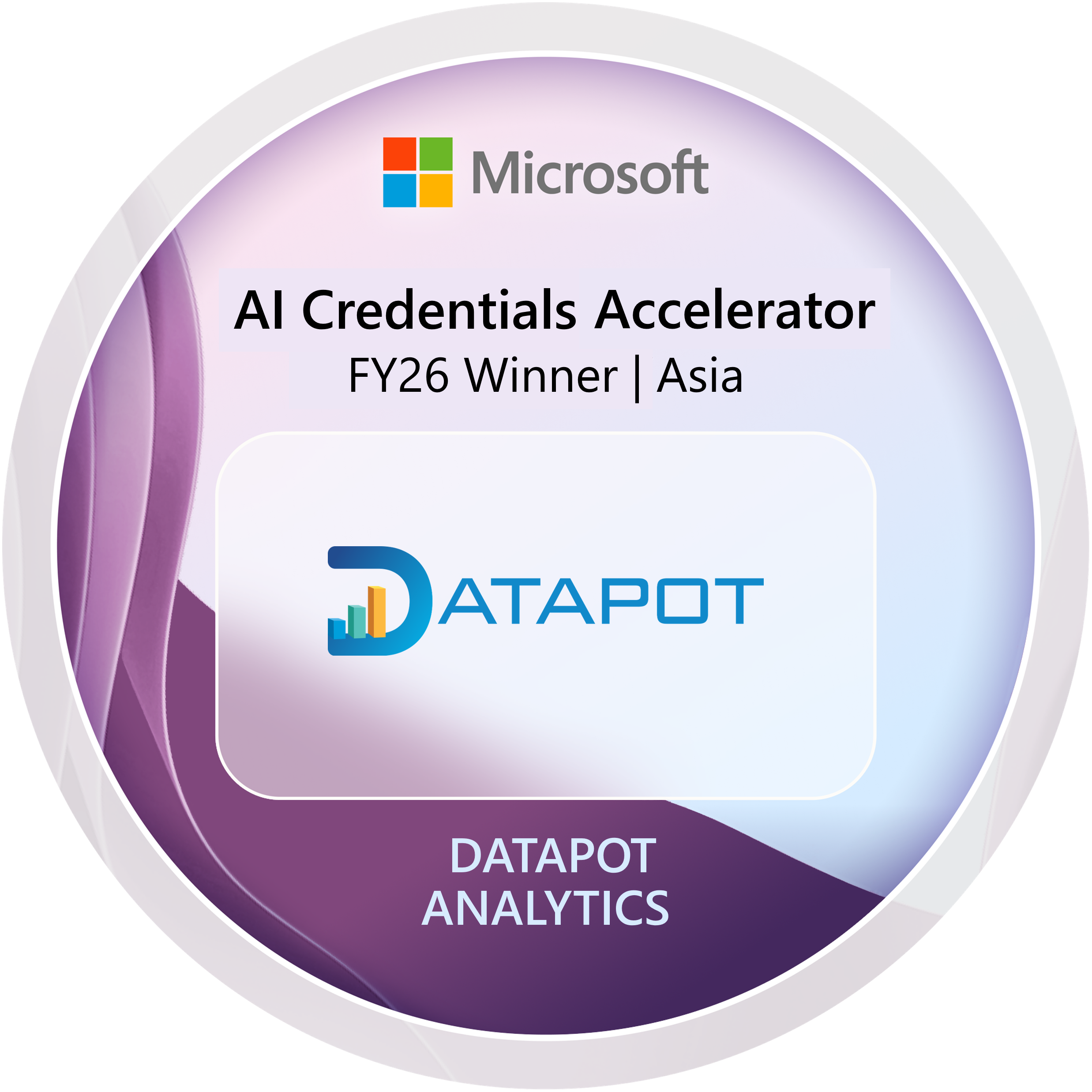 AI Credentials Accelerator FY26 Winner - Asia